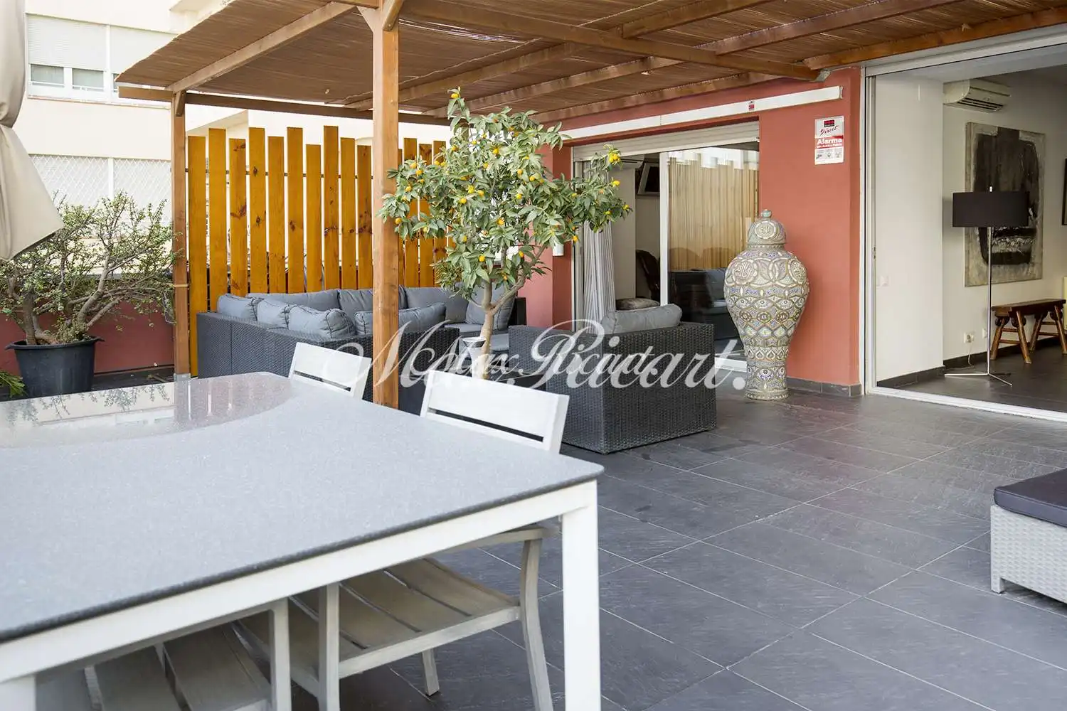 Terrace of Flat for rent in Barcelona  with Air Conditioner, Heating and Terrace
