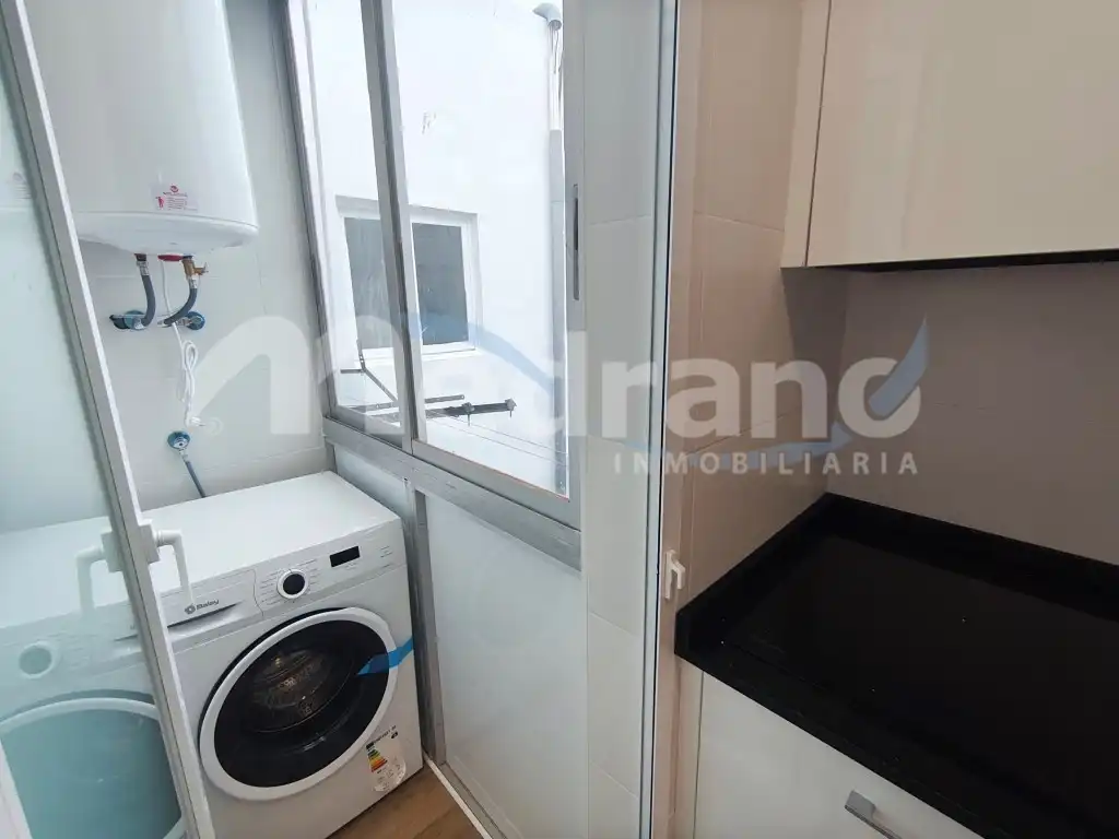 Balcony of Apartments for rent in Benidorm  with Air Conditioner, Heating and Washing machine
