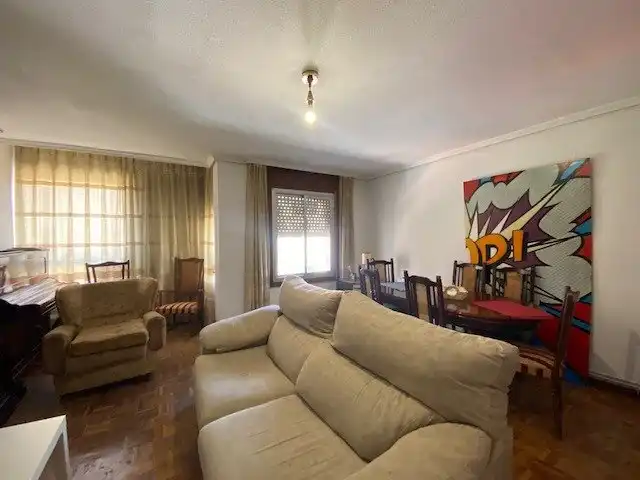 Sala d'estar de Pis de lloguer en Murcia amb Calefacció, Parquet i Moblat