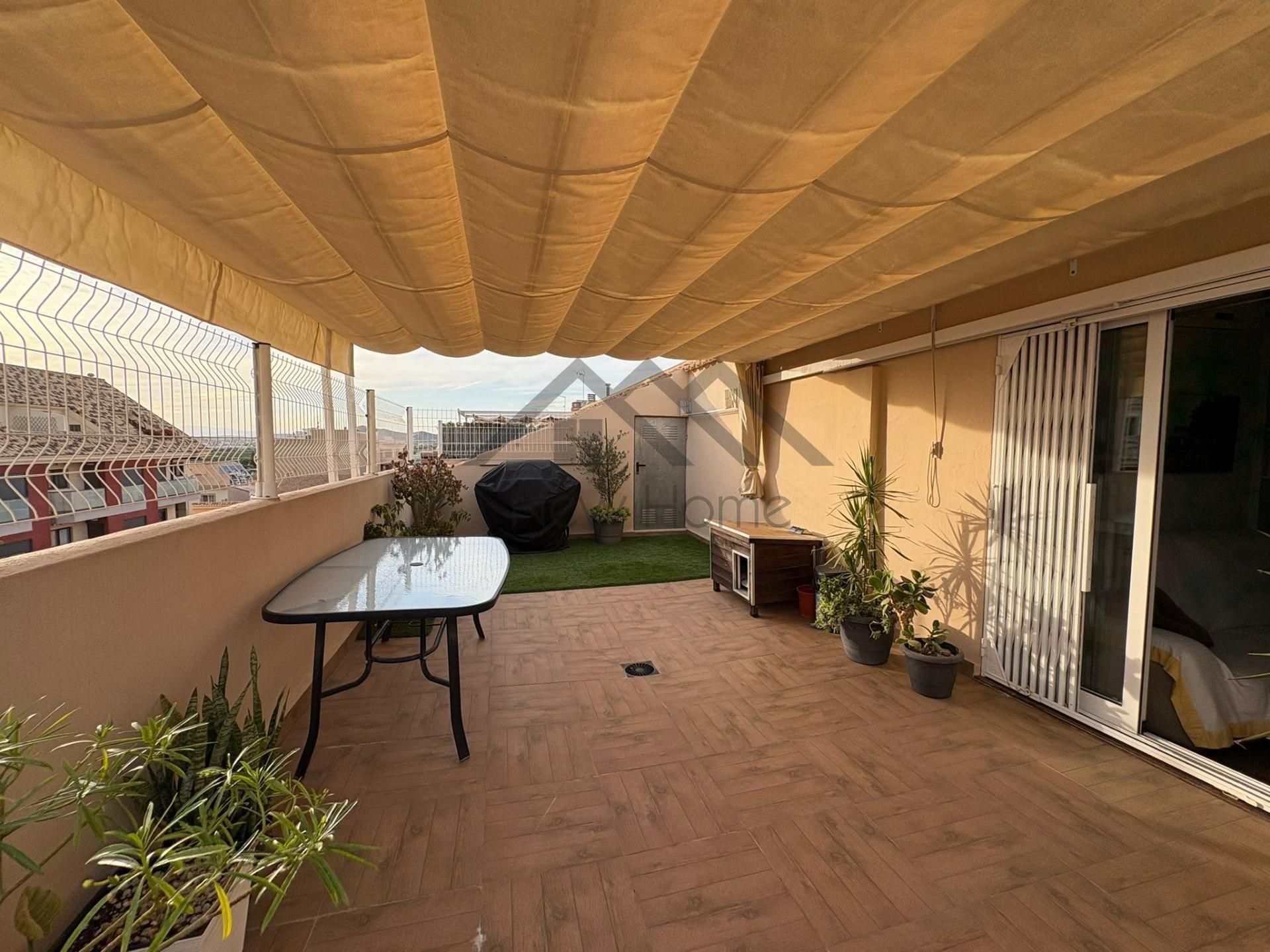 Terrace of Attic for sale in La Pobla de Vallbona  with Air Conditioner, Terrace and Storage room