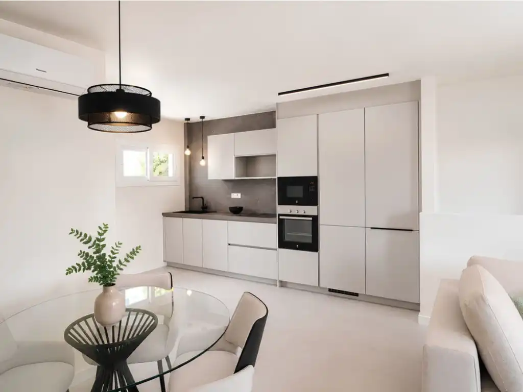 Kitchen of Flat for sale in Fuengirola  with Air Conditioner, Terrace and Swimming Pool