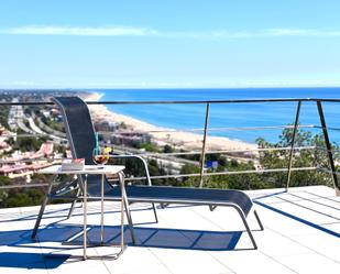 Terrassa de Casa adosada de lloguer en Sitges amb Aire condicionat, Terrassa i Balcó