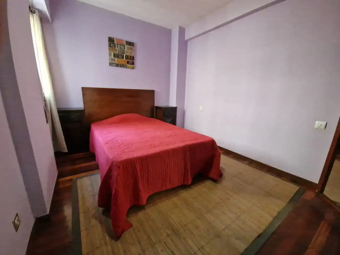 Bedroom of Apartments for rent in Vigo   with Parquet flooring and Furnished
