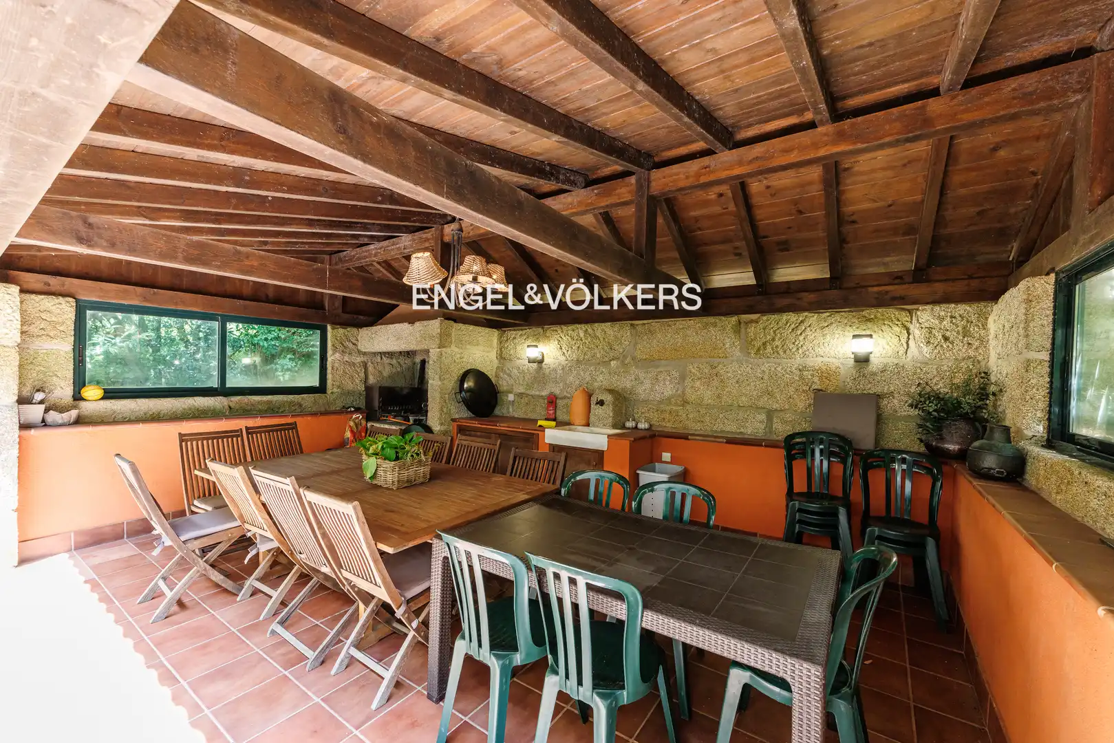 Terraza de Finca rústica en venta en Nigrán con Calefacción