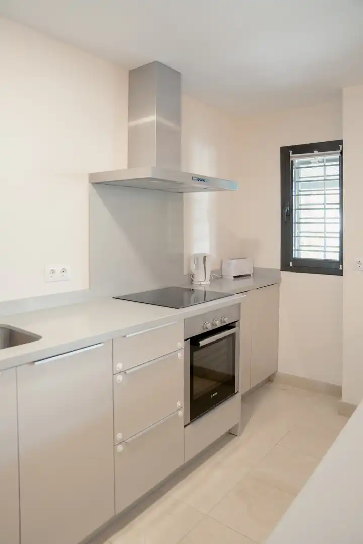 Kitchen of Flat for sale in Benahavís  with Air Conditioner, Heating and Private garden