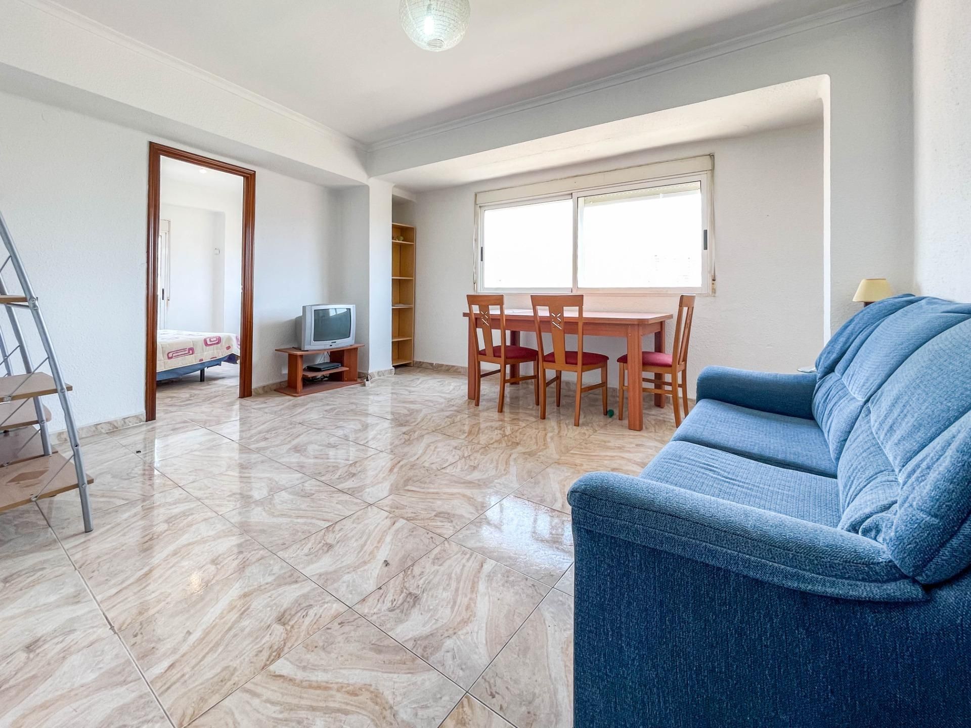 Sala d'estar de Pis en venda en  Valencia Capital amb Balcó