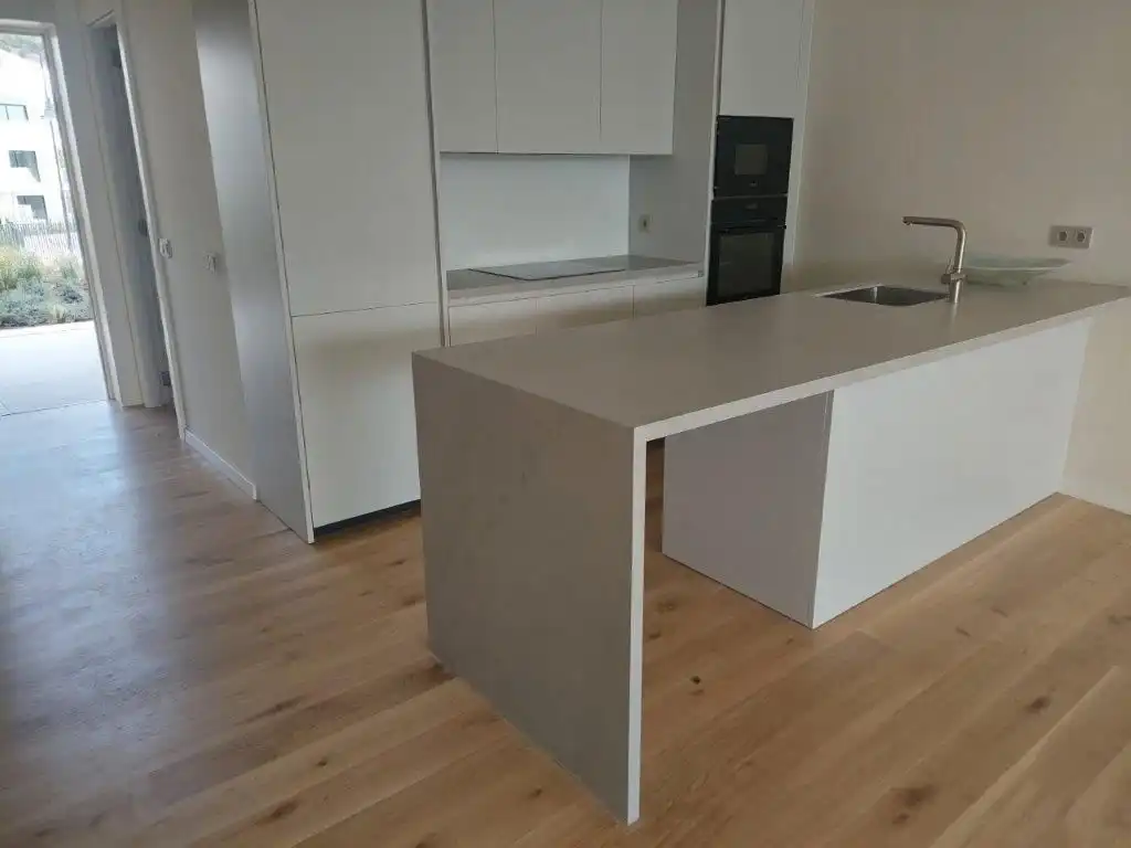 Cuina de Apartament en venda en Benalmádena amb Aire condicionat, Calefacció i Jardí privat
