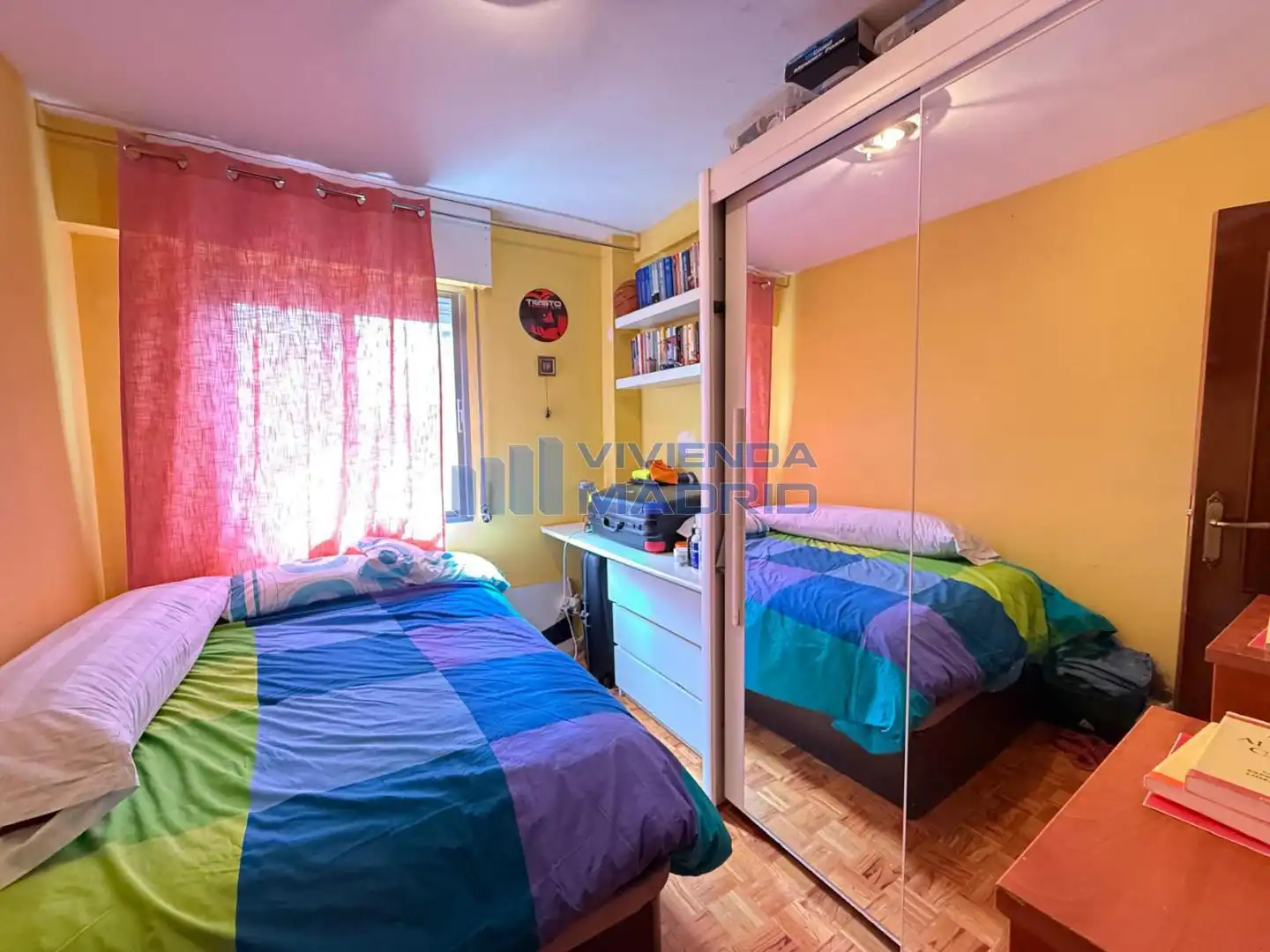 Schlafzimmer von Wohnung zum Verkauf in Móstoles mit Klimaanlage, Terrasse und Abstellraum