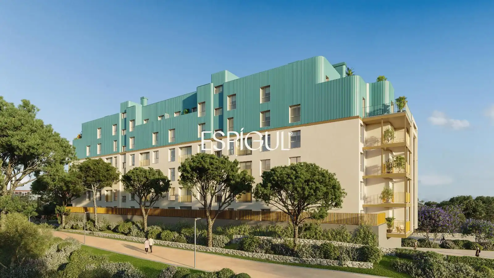 Vista exterior de Piso en venta en Barcelona con Aire acondicionado, Calefacción y Terraza