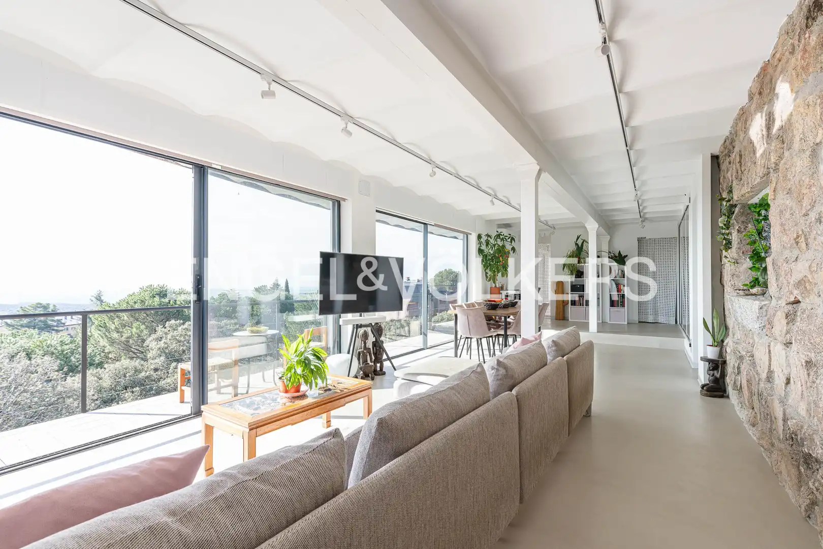 Exterior view of Houses for sale in Hoyo de Manzanares  with Air Conditioner, Heating and Private garden