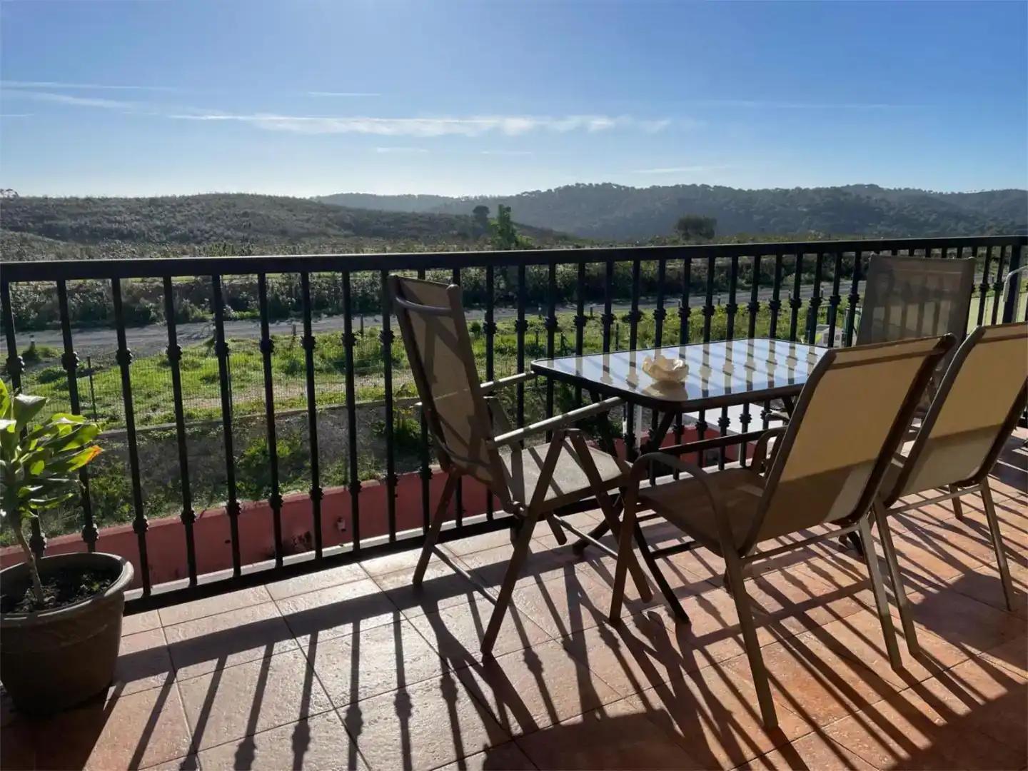 Terrace of Flat for sale in Ayamonte  with Air Conditioner, Swimming Pool and Balcony