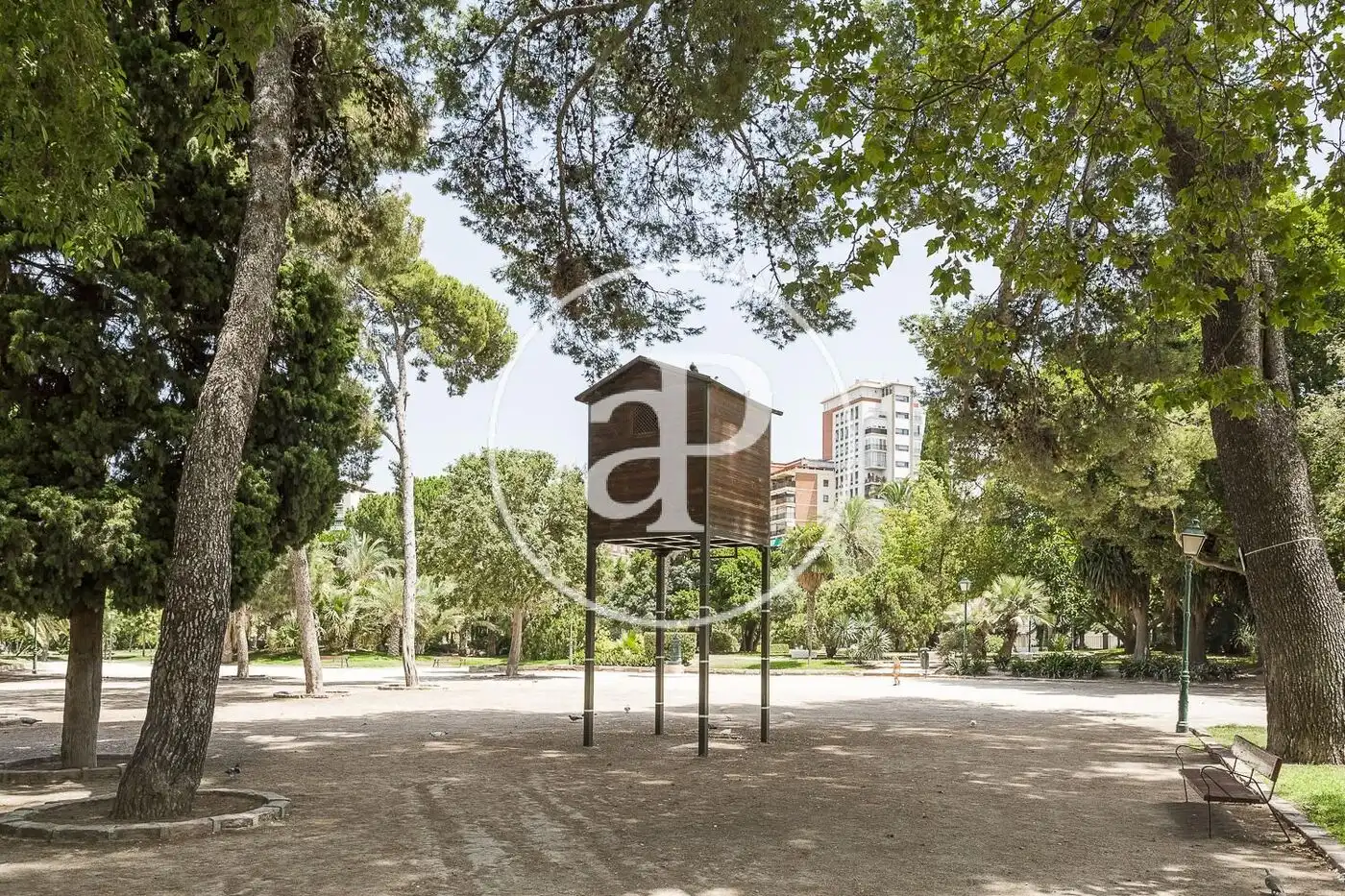 Außenansicht von Wohnung zur Miete in Valencia mit Heizung, Möbliert und Balkon