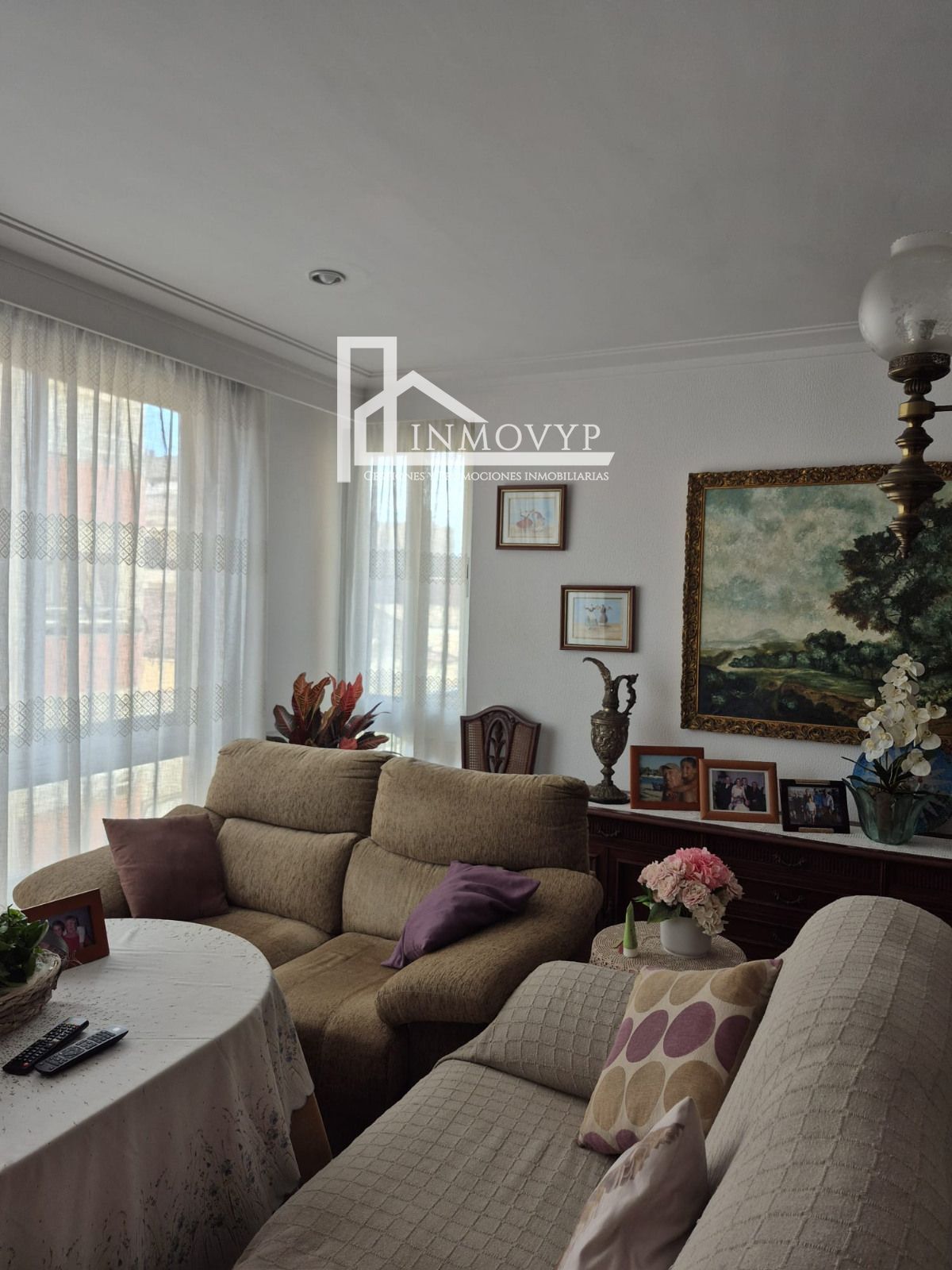 Sala d'estar de Pis en venda en Inca amb Terrassa, Traster i Moblat