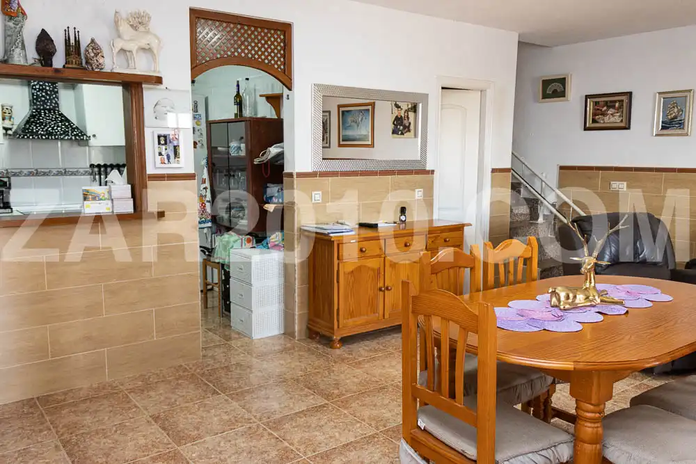 Dining room of Detached homes for sale in Vera  with Air Conditioner, Terrace and Furnished