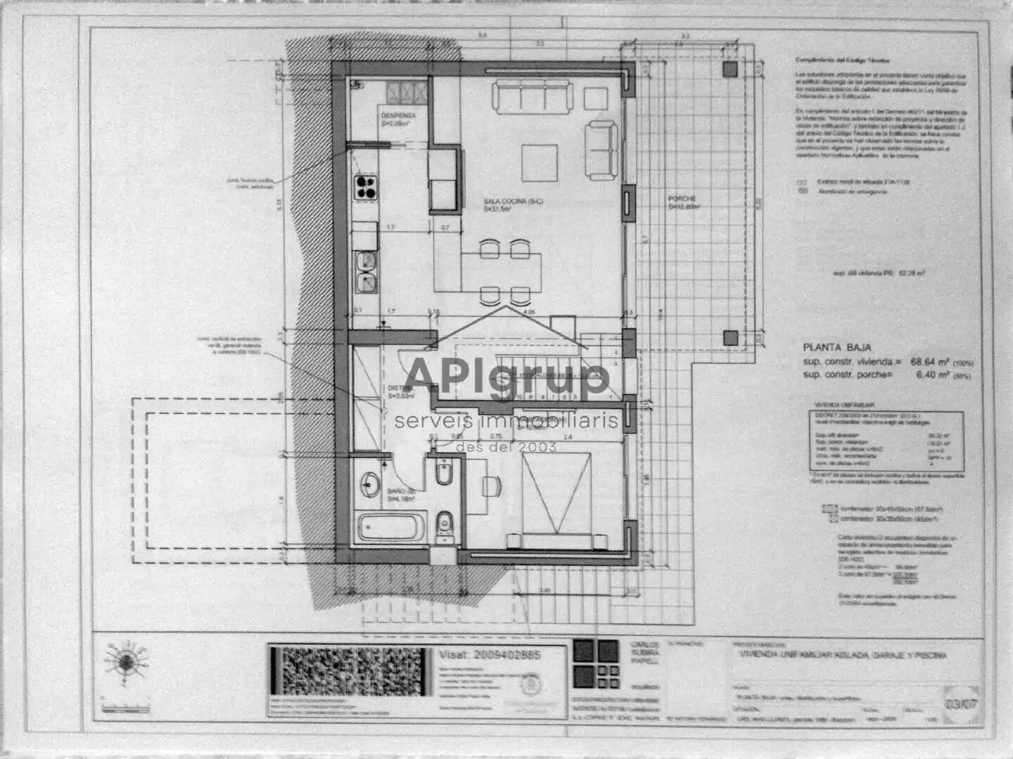 Terreny residencial en venda a Bescanó, imagen 13