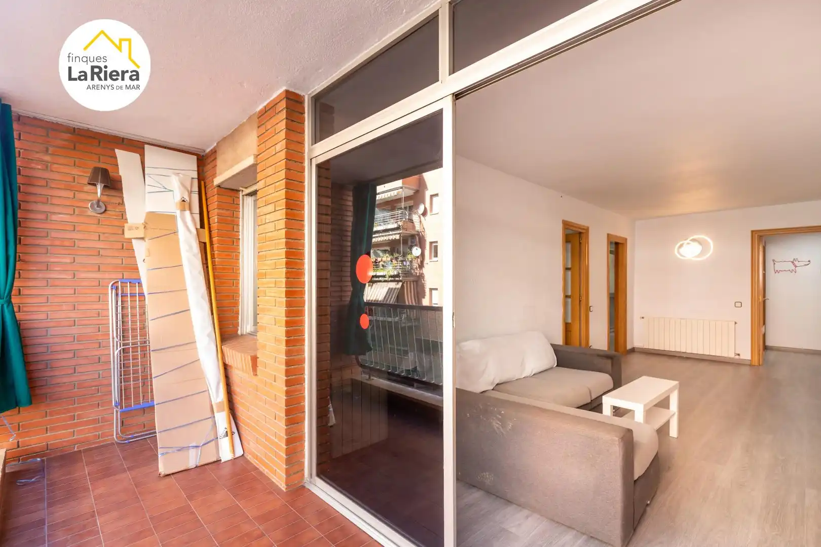 Terraza de Piso en venta en Arenys de Mar con Calefacción, Parquet y Balcón