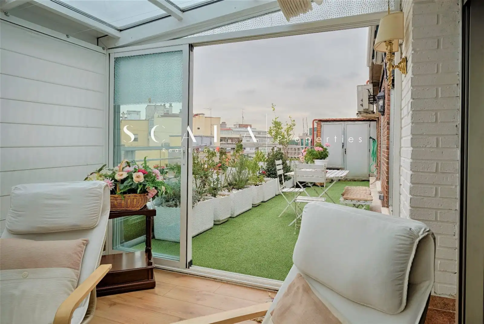 Terrace of Attic for rent in Madrid  with Air Conditioner, Heating and Terrace