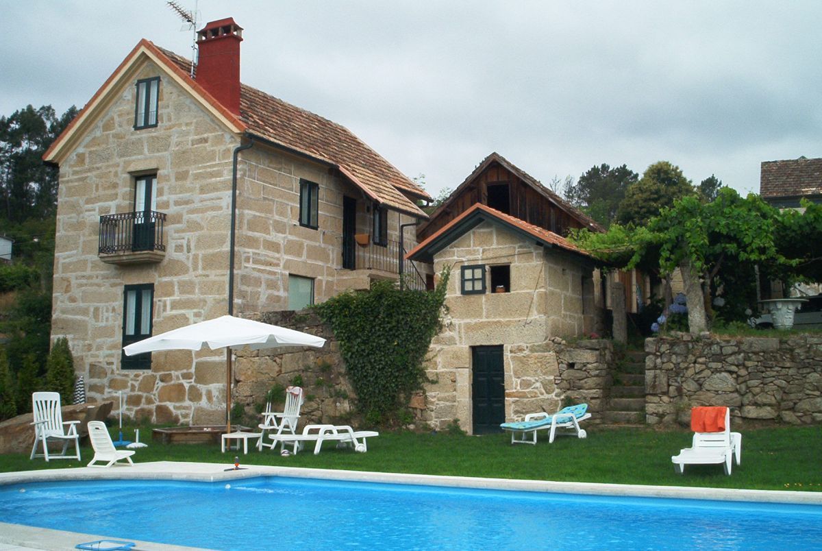 Swimming pool of House or chalet for sale in Mondariz-Balneario  with Heating