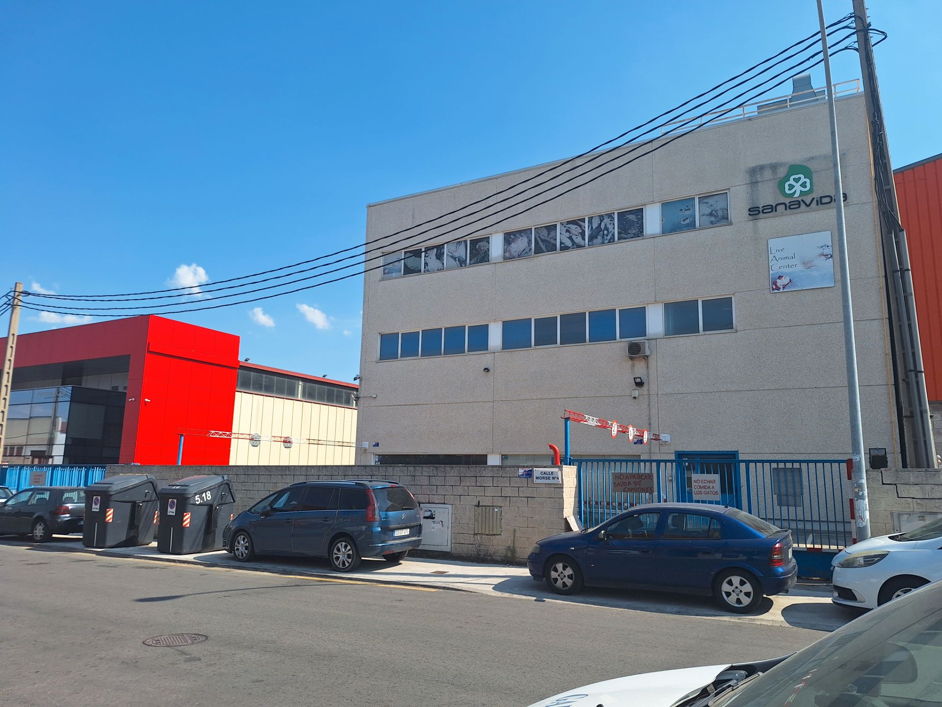 Exterior view of Industrial buildings to rent in Getafe  with Alarm