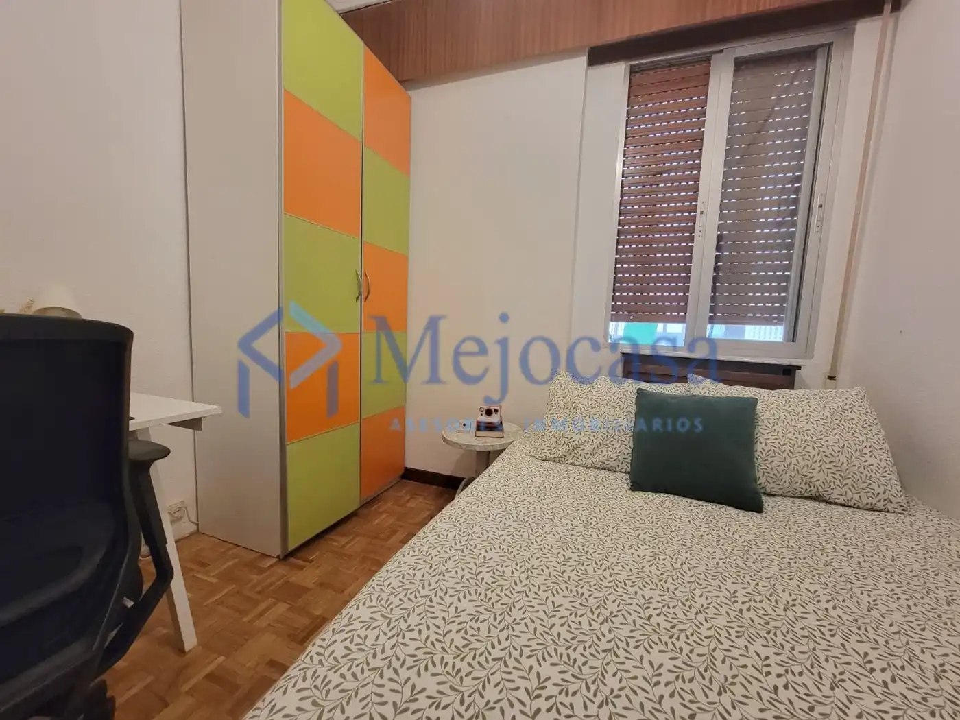 Bedroom of Flat for sale in Madrid  with Heating, Parquet flooring and Terrace