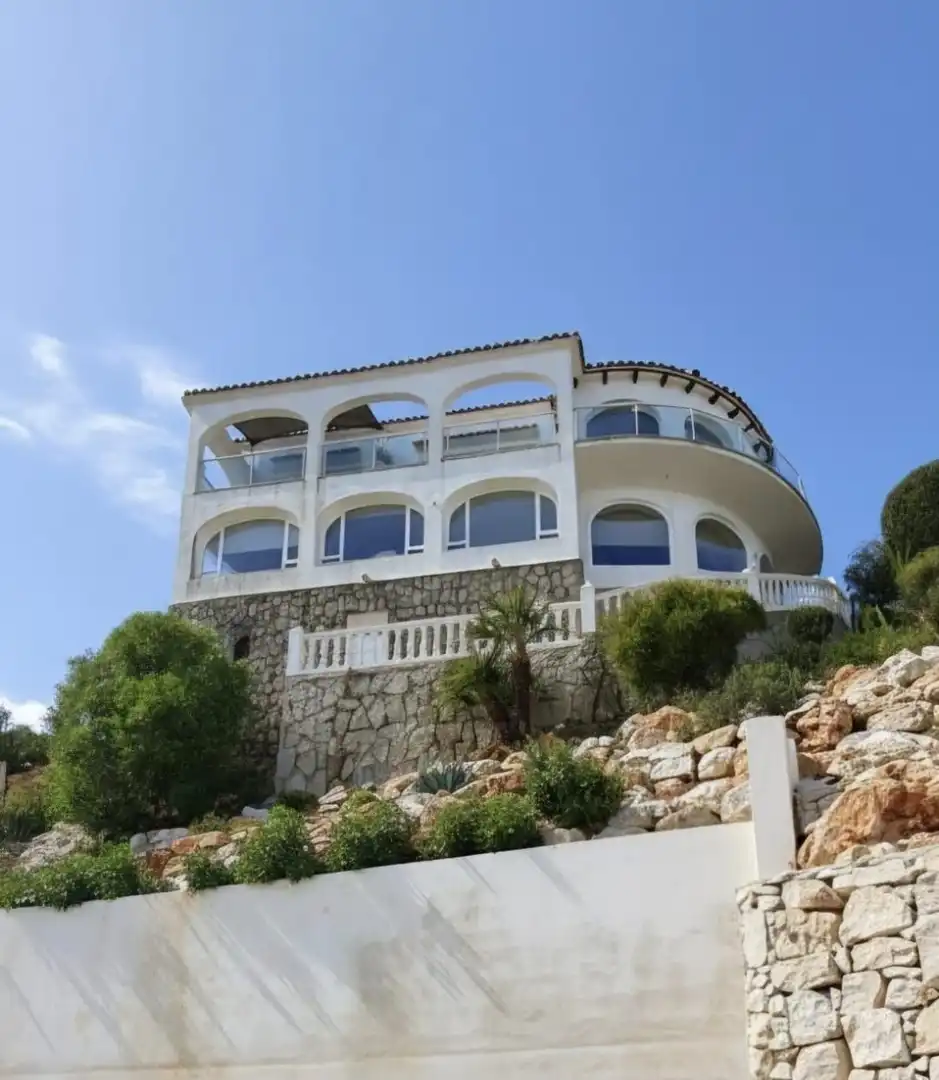 Exterior view of Houses for sale in Jávea / Xàbia  with Air Conditioner, Heating and Private garden