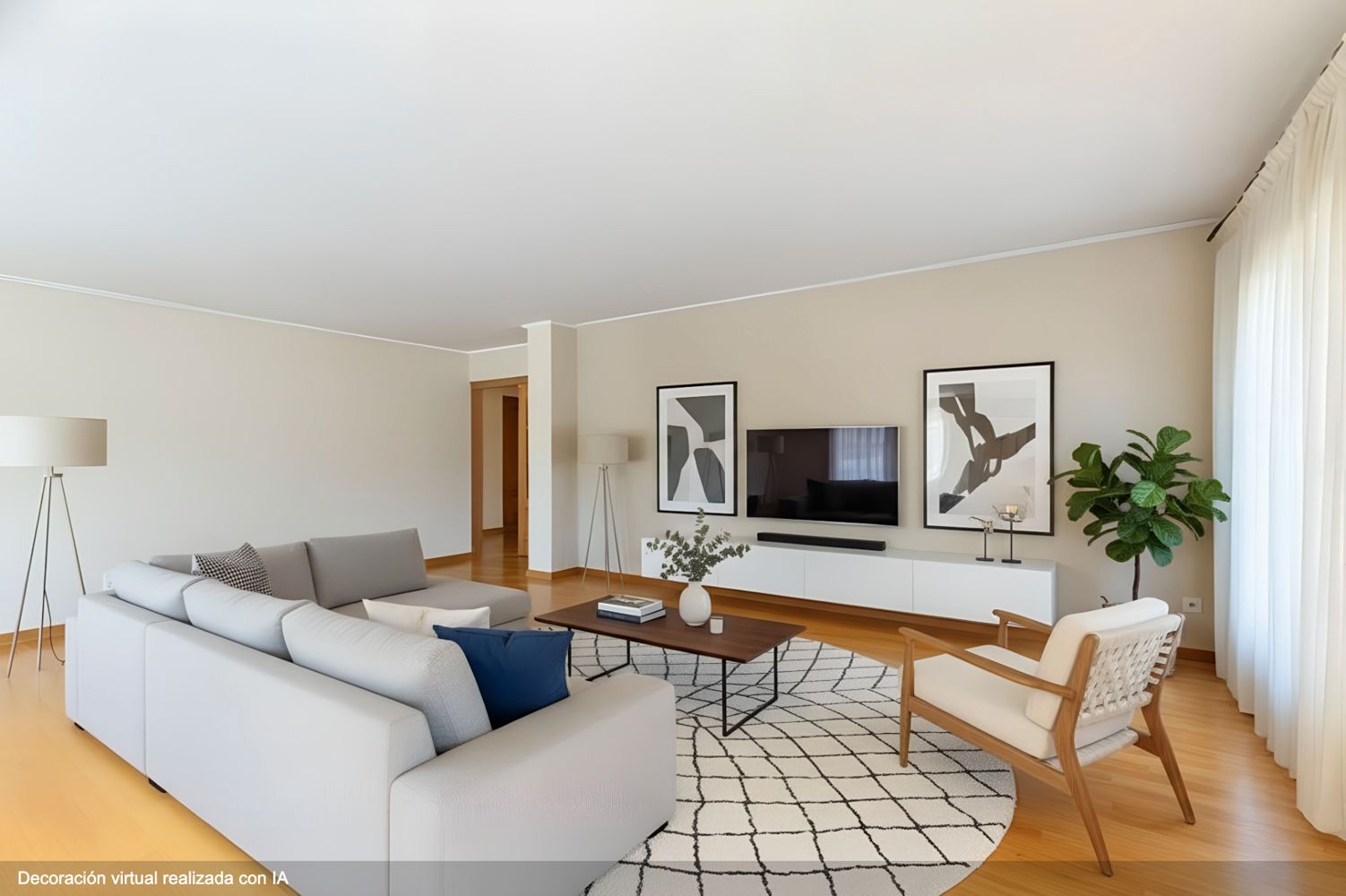 Sala d'estar de Apartament en venda en Castellón de la Plana / Castelló de la Plana amb Aire condicionat, Calefacció i Traster