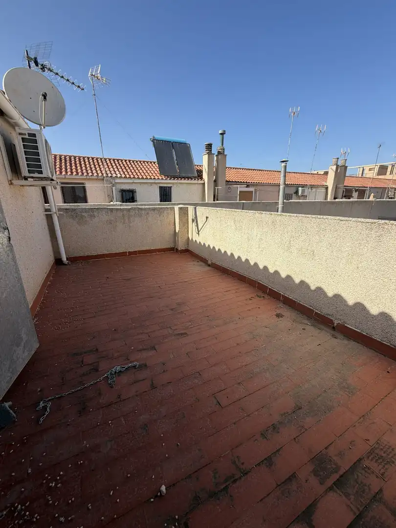 Terrassa de Casa adosada en venda en Mutxamel amb Aire condicionat, Calefacció i Jardí privat