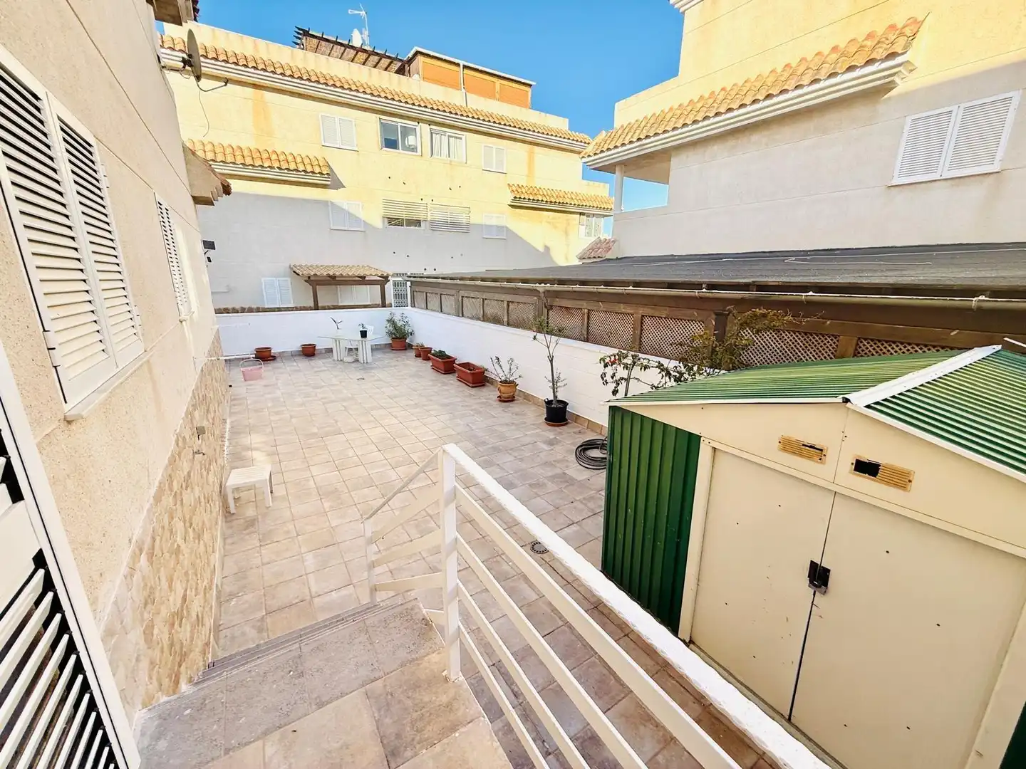 Terrace of Flat for sale in Águilas  with Private garden, Terrace and Furnished