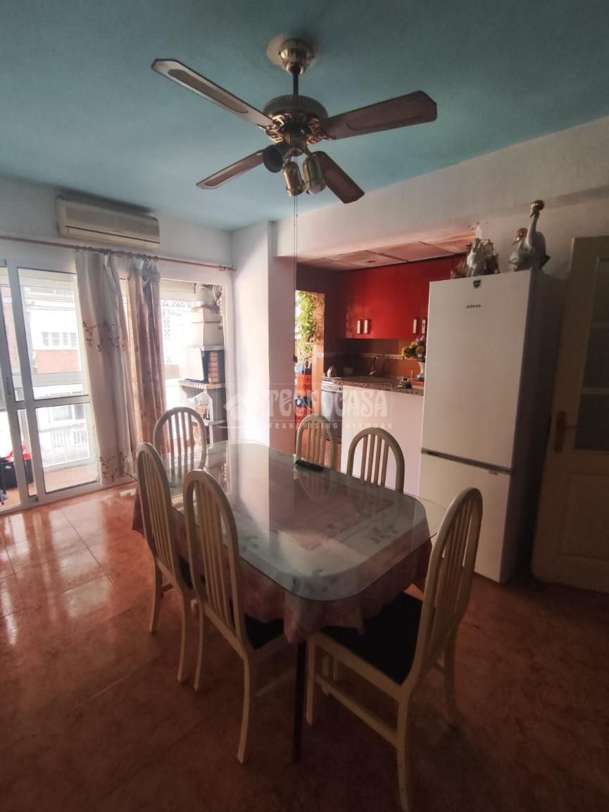 Menjador de Pis en venda en Málaga Capital amb Aire condicionat i Terrassa