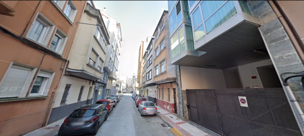 Vista exterior de Pis en venda en A Coruña Capital 
