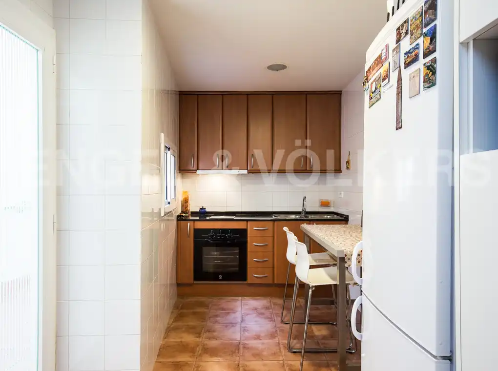 Kitchen of Flat for sale in Barcelona  with Heating