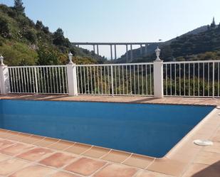 Piscina de Casa adosada de lloguer en Almuñécar amb Jardí privat, Moblat i Forn