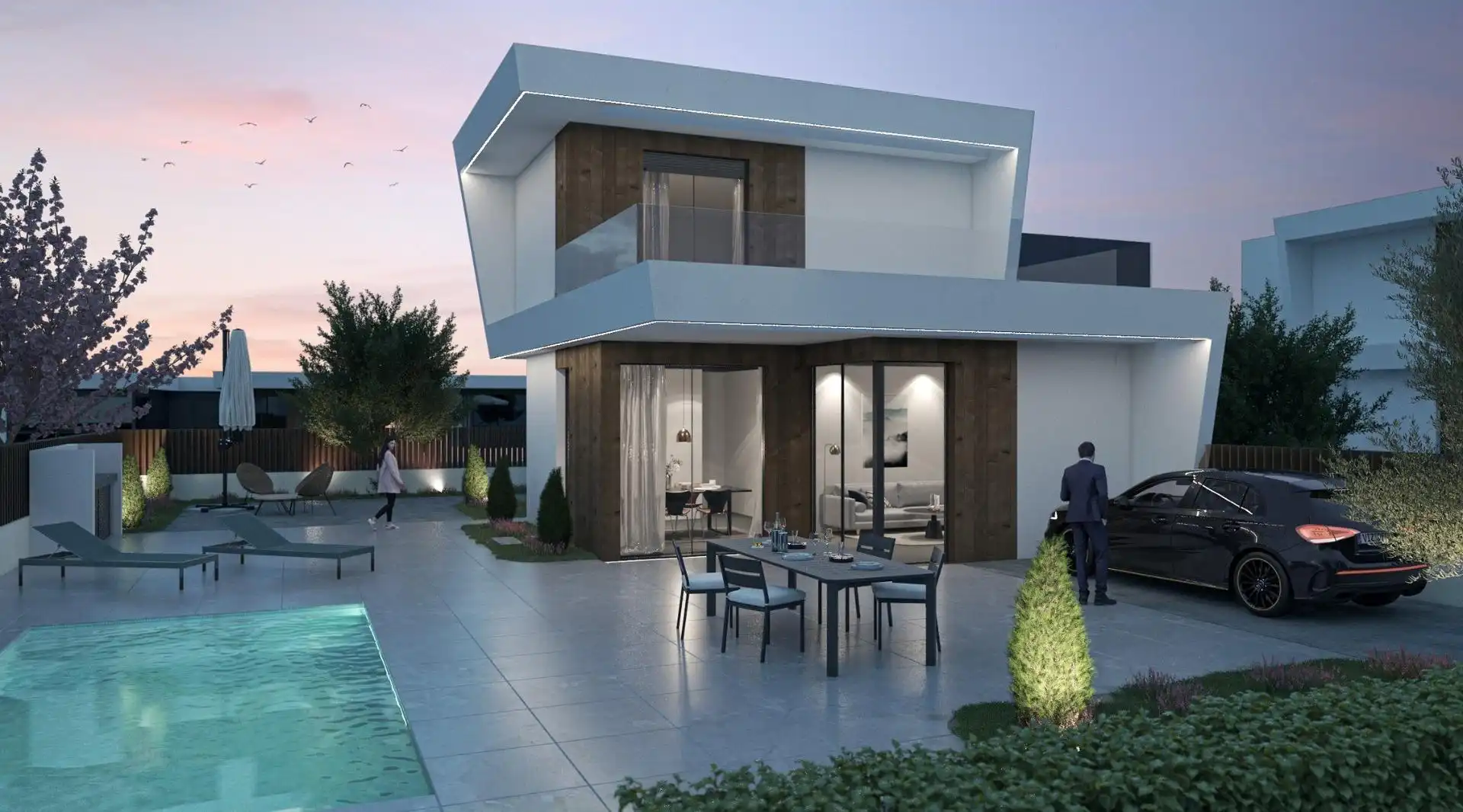 Chalet con piscina en venta en Campo de Murcia, imagen 4