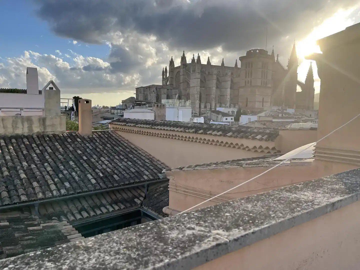 Außenansicht von Loft zum Verkauf in  Palma de Mallorca mit Balkon