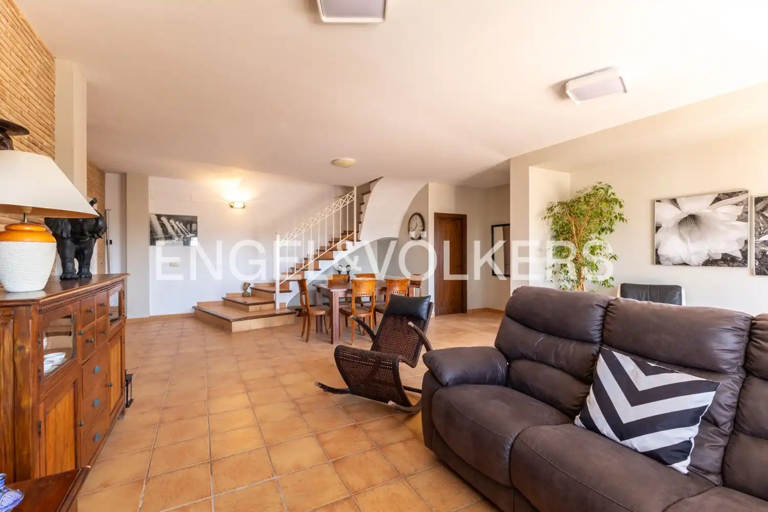 Sala de estar de Casa adosada de alquiler en Puçol con Calefacción, Jardín privado y Terraza