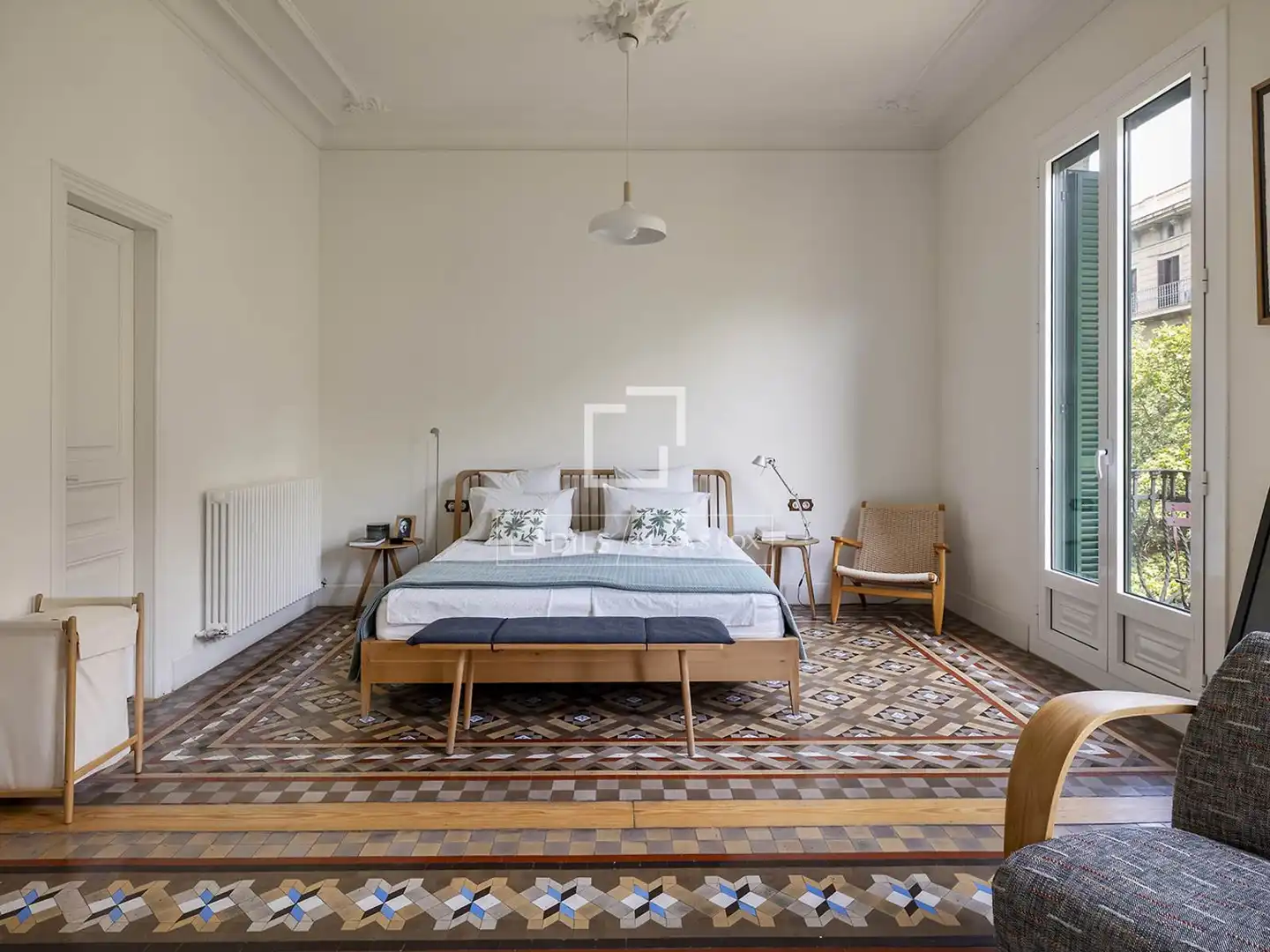 Habitación de Piso de alquiler en Barcelona con Aire acondicionado, Calefacción y Amueblado