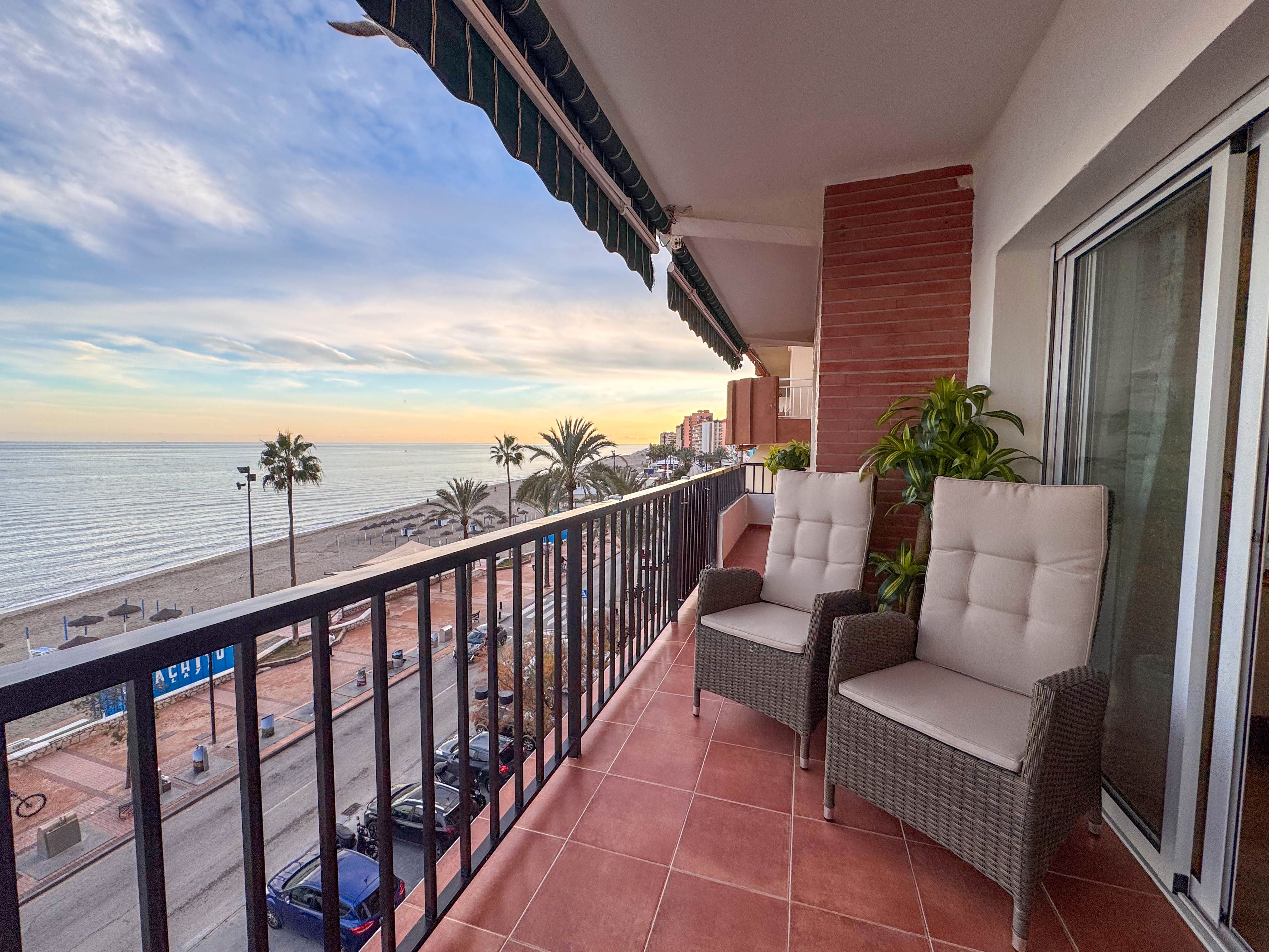Terrace of Apartment for sale in Fuengirola  with Heating, Private garden and Community pool