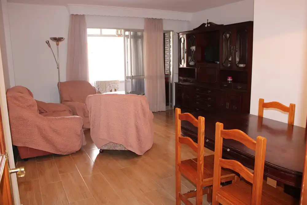Sala de estar de Piso de alquiler en Málaga con Aire acondicionado, Calefacción y Terraza