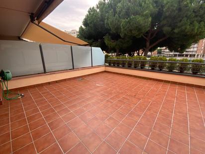 Terrace of Single-family semi-detached for sale in Sant Vicenç de Montalt  with Air Conditioner and Swimming Pool