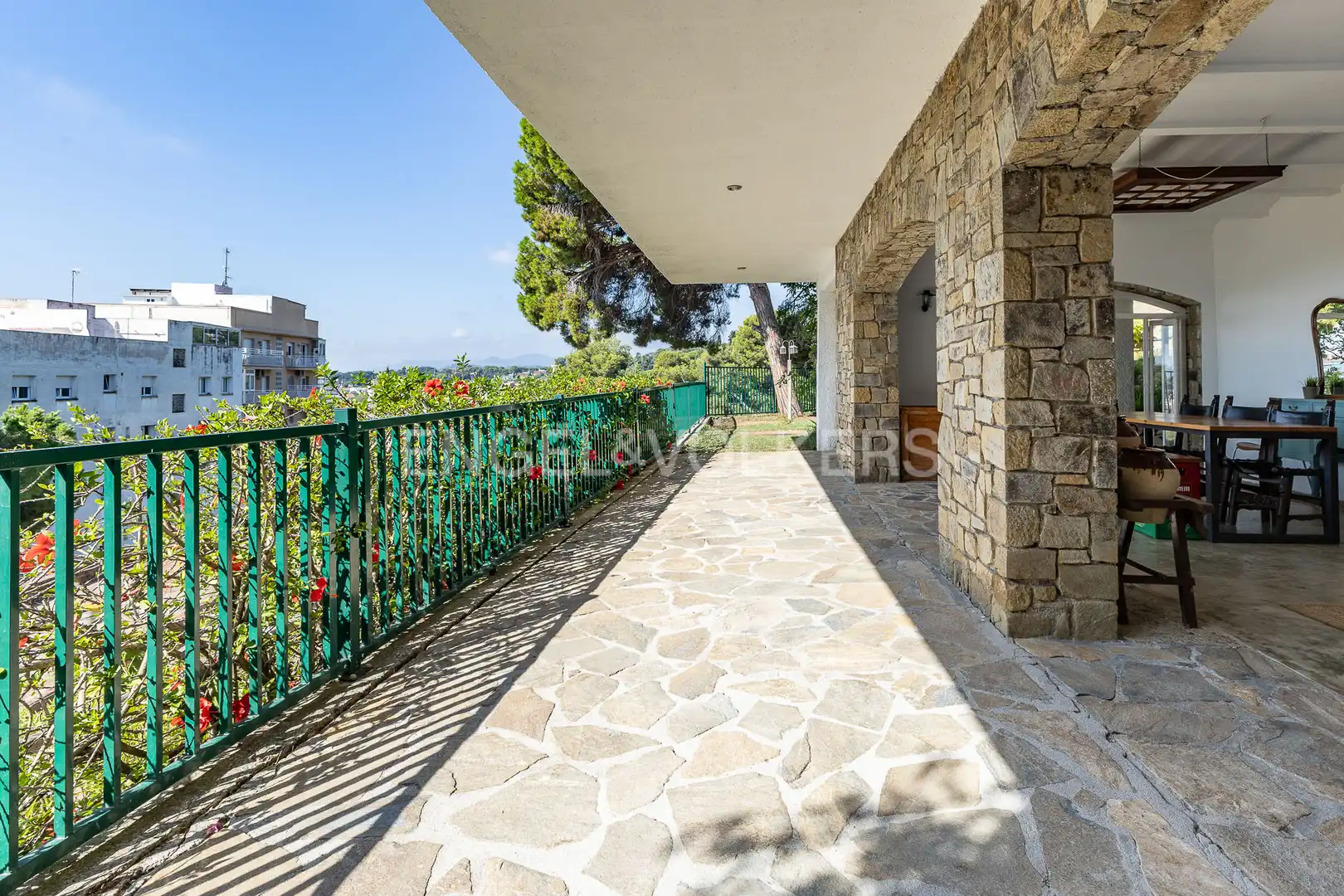 Vista exterior de Apartament de lloguer en Caldes d'Estrac amb Calefacció, Jardí privat i Terrassa