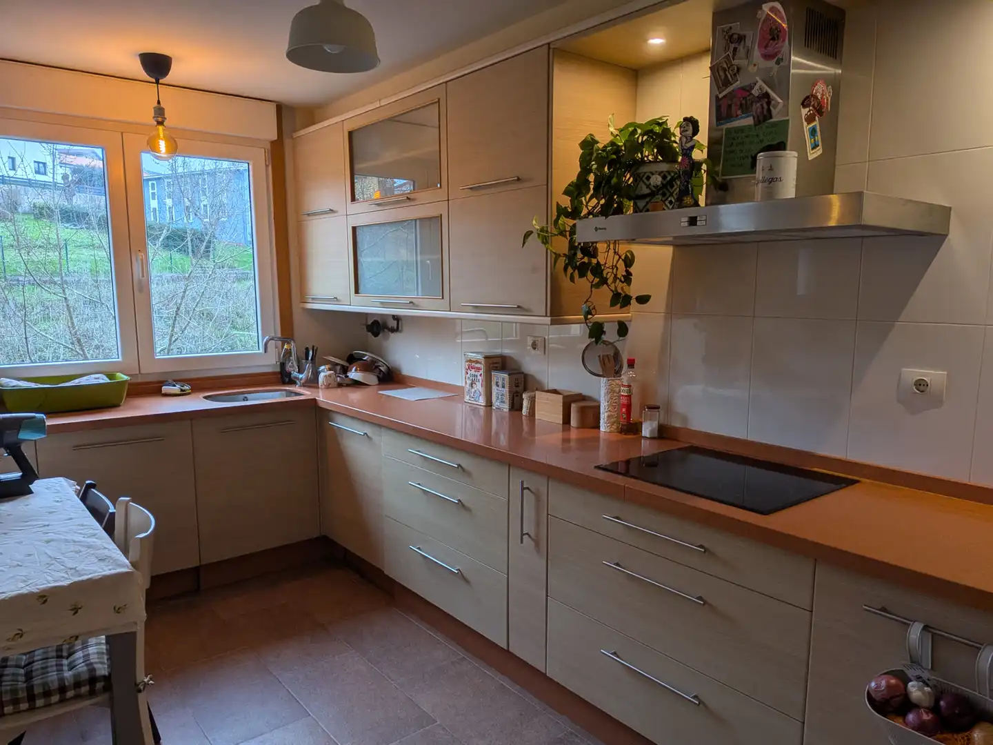 Cocina de Piso en venta en Sada (A Coruña) con Calefacción, Parquet y Terraza