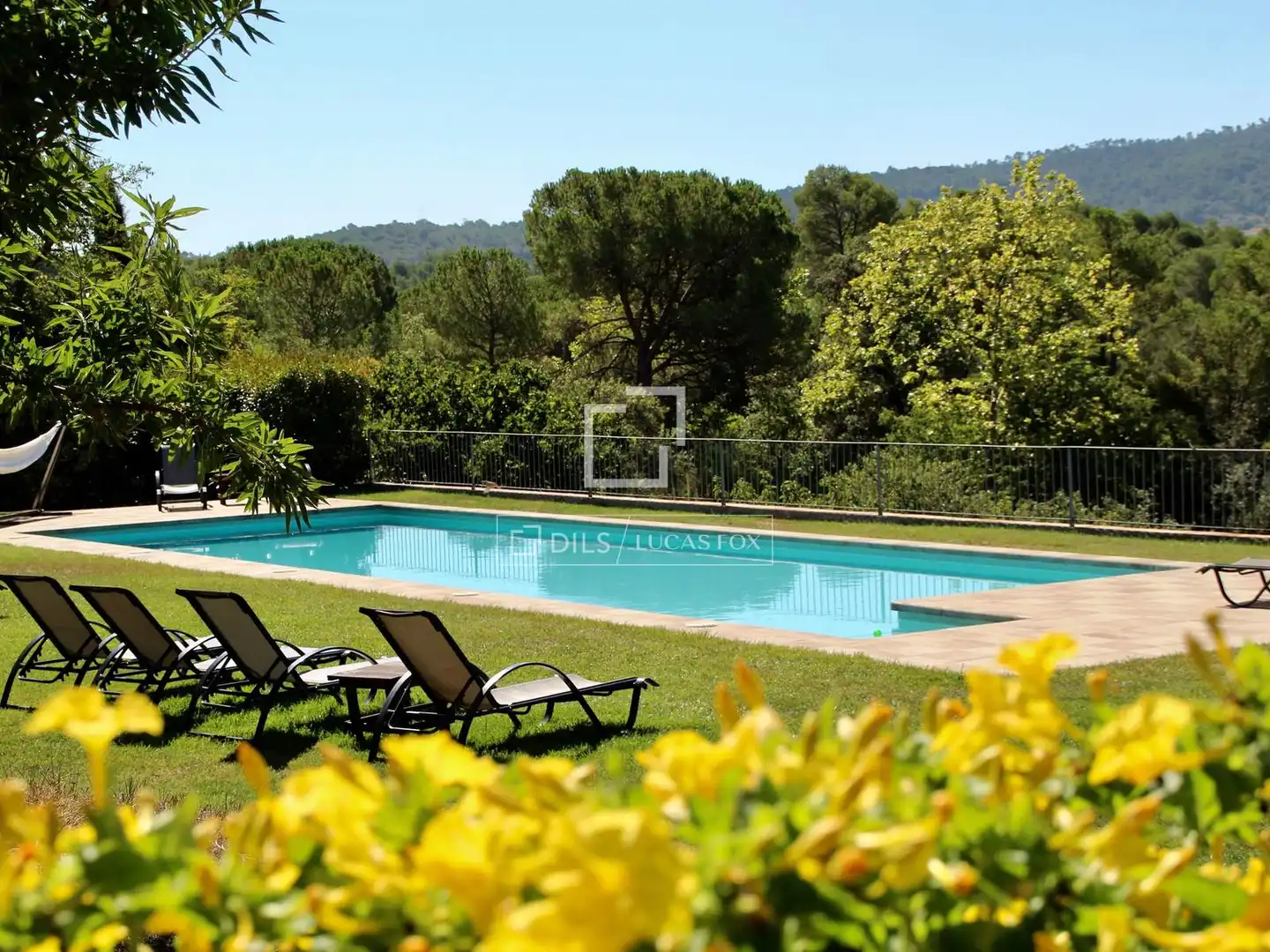 Swimming pool of Country homes for sale in La Torre de Claramunt  with Air Conditioner, Heating and Private garden