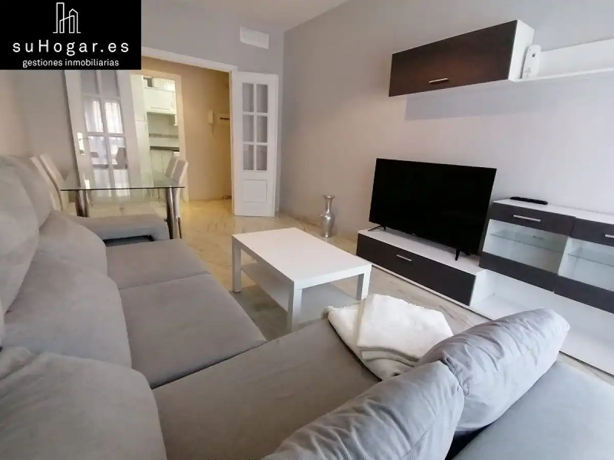 Sala de estar de Apartamento de alquiler en Badajoz con Calefacción, Terraza y Trastero