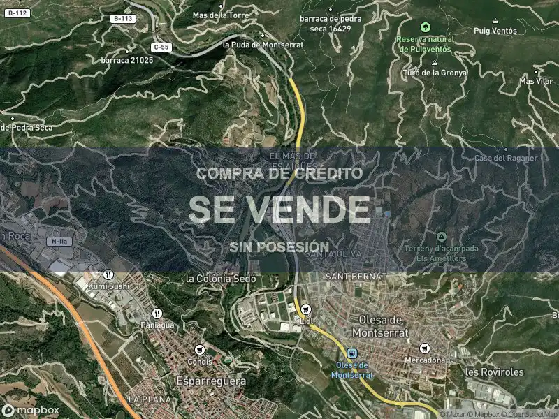 Vista exterior de Pis en venda en Olesa de Montserrat