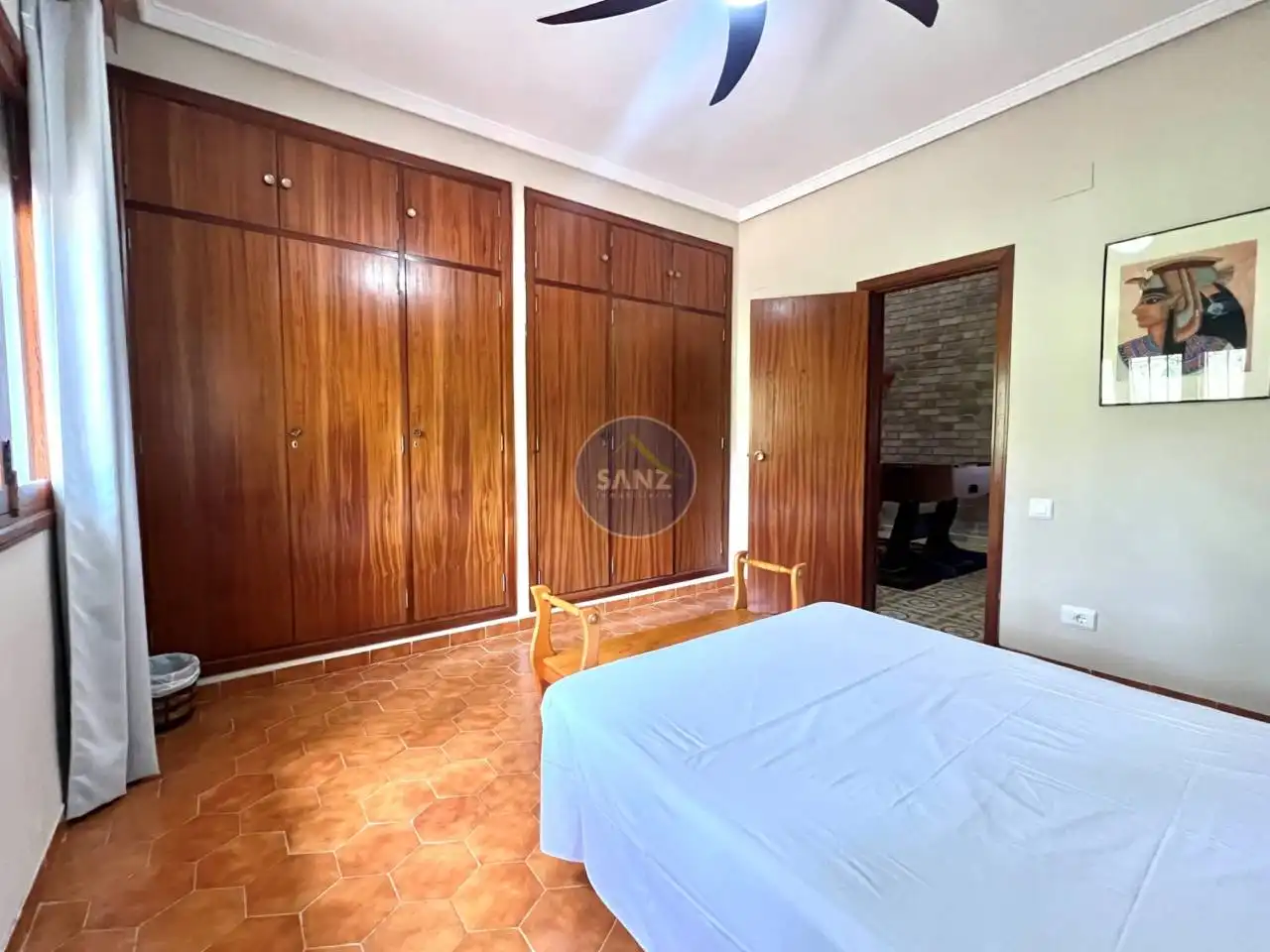 Dormitori de Casa o xalet en venda en Agullent amb Jardí privat i Piscina
