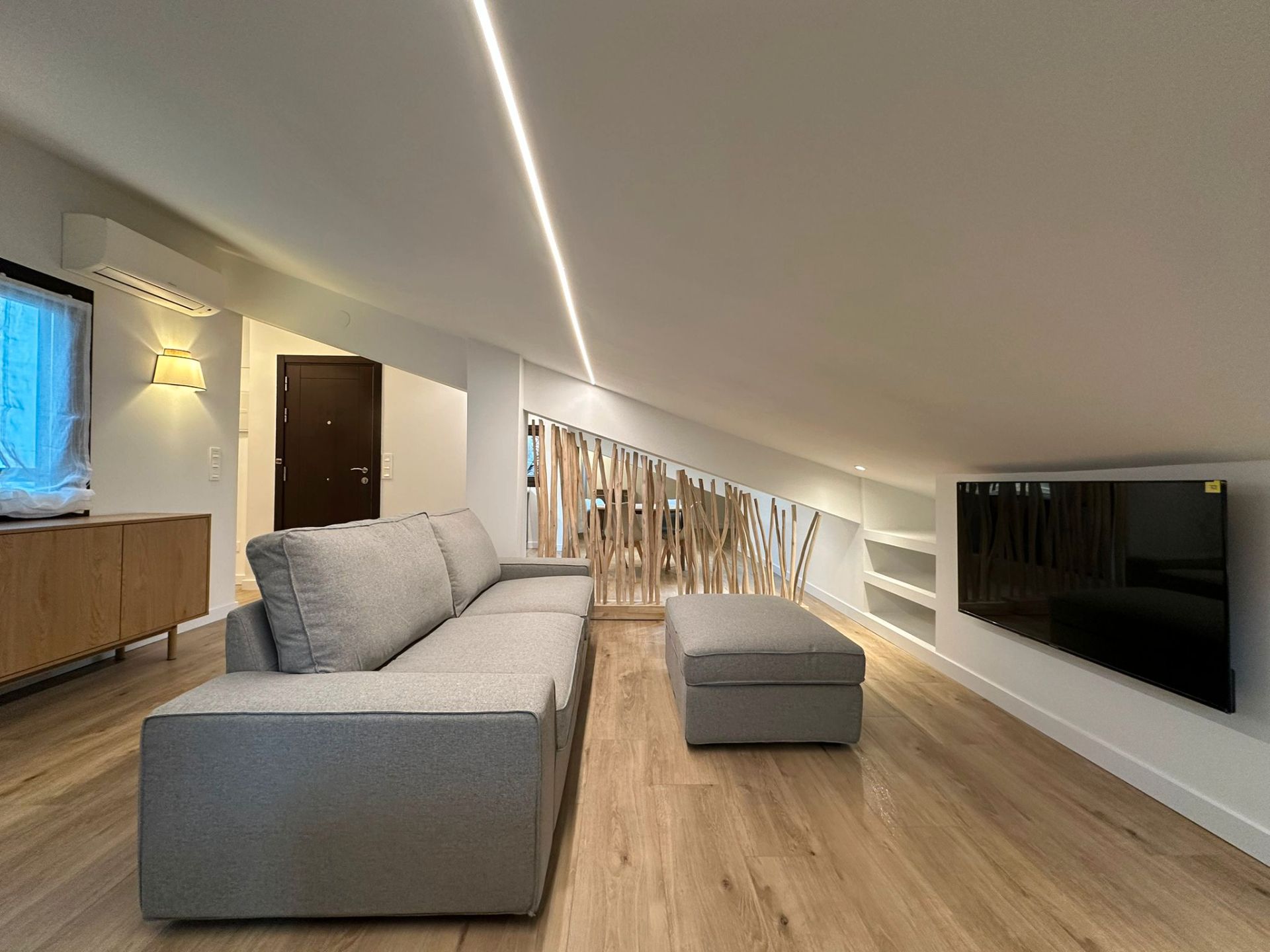 Living room of Flat to rent in Idiazabal  with Air Conditioner, Heating and Storage room