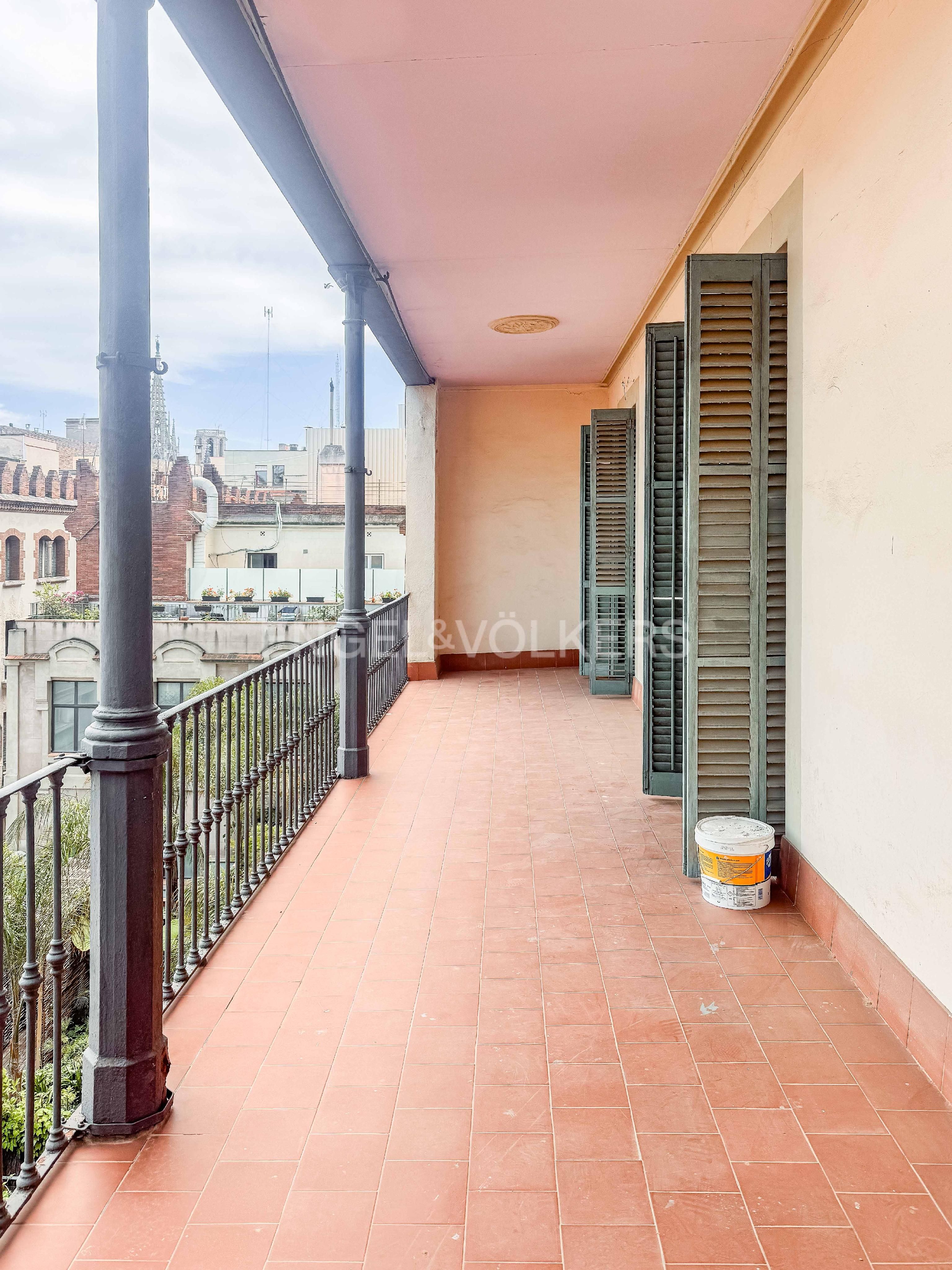 Terrassa de Apartament de lloguer en  Barcelona Capital amb Aire condicionat, Calefacció i Parquet