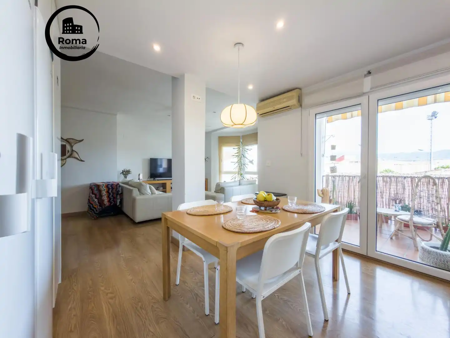 Dining room of Flat for sale in Churriana de la Vega  with Air Conditioner, Heating and Terrace