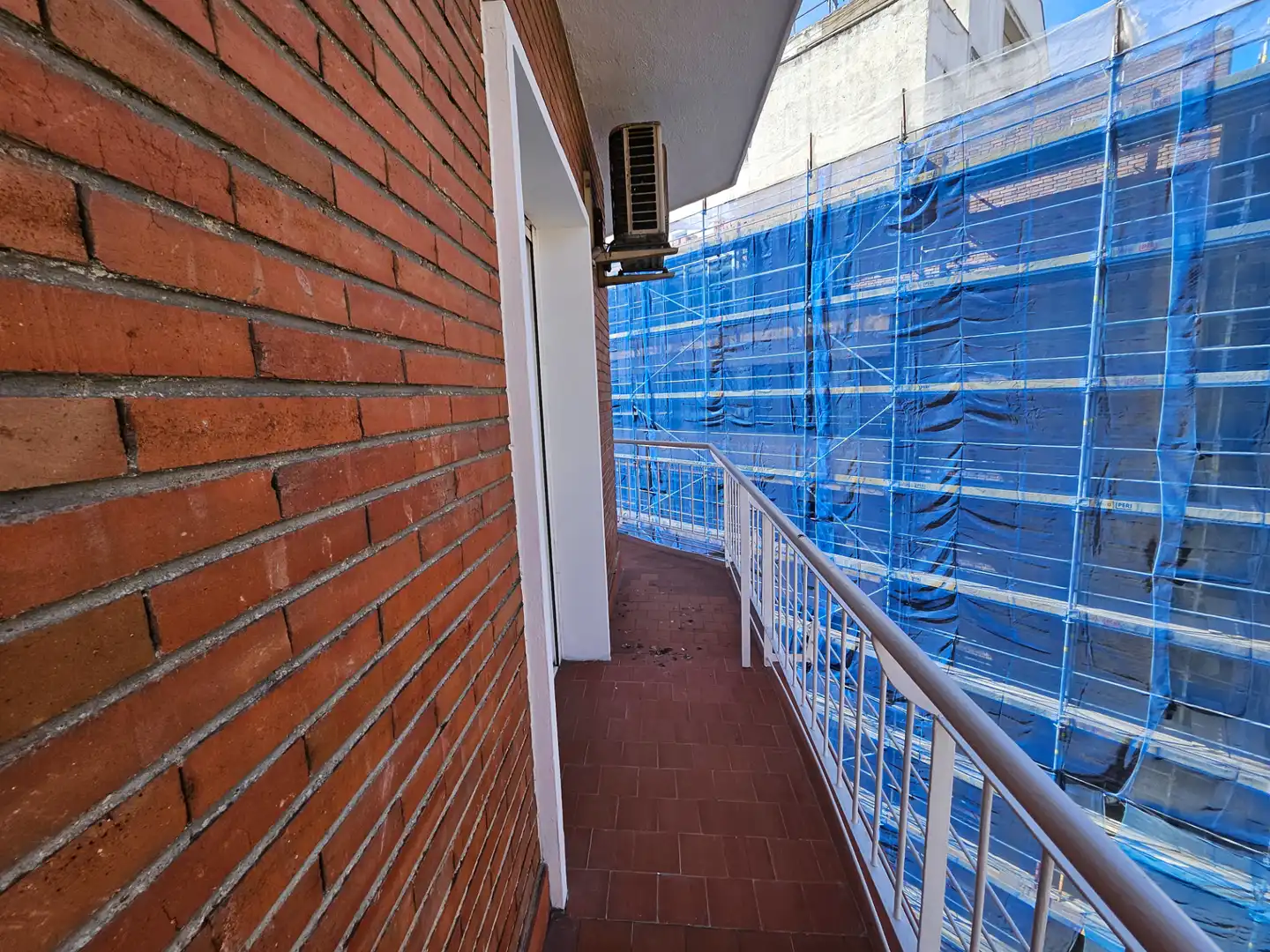 Balcony of Flat for rent in Madrid  with Air Conditioner, Heating and Furnished