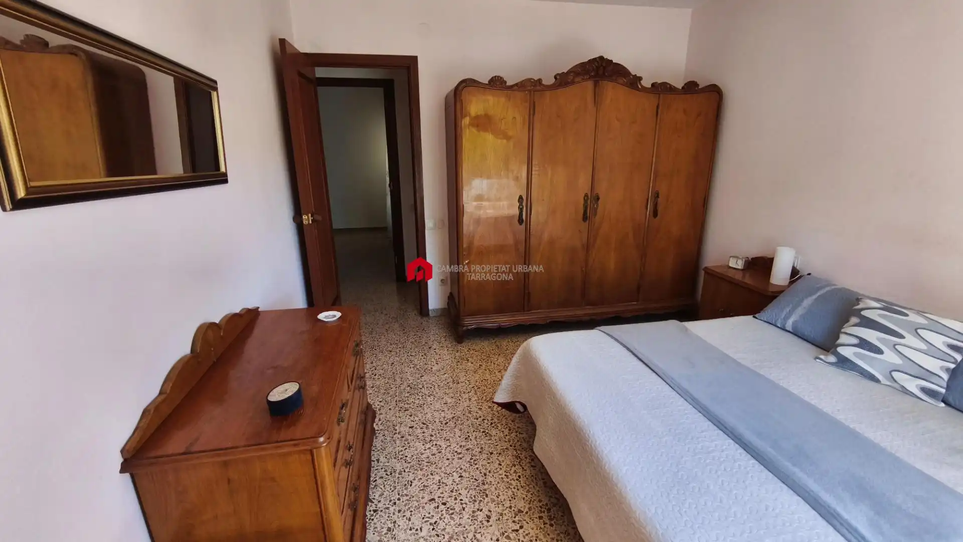 Schlafzimmer von Wohnung zum Verkauf in Tortosa mit Privatgarten, Terrasse und Möbliert